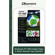 Premium Ft-760 Futbol Topu 4 Astar Sunum Top Çeşitleri Yeşil