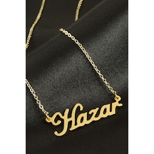 Hnrlıshp Hazar İsimli Kolye -sarı altın 53161561 Hnrlıshp Hazar İsimli Kolye -sarı altın 53161561