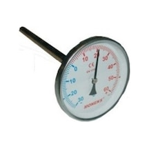 100 0°C / +120°C Arkadan 10 Cm Çıkışlı Kazan Termometresi