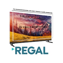 Regal Uyumlu 43r654f Siyah 43inç Tv Ekran Koruyucu