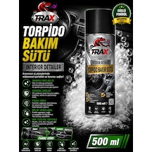 Premium Oto Araç Torpido Bakım Sütü Torpido Parlatıcı Aerosol 500ml