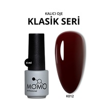 Momo Professional Kalıcı Oje K012 Burgundy 4 Ml