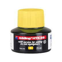 Edding Htk-25 Sari Fosforlu Kalem Mürekkebi 25Ml.