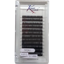 Kaşmir Kirpik Tırtıklı Kök Uçlu 0.07 MM C Kıvrım Mix Boy