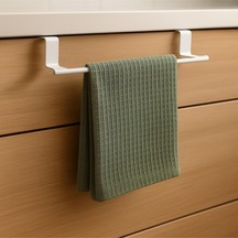 Bez Havluluk Çelik Dolap Kapağı Havlu Askılığı 30cm Beyaz Belirtilmemiş Beyaz Tr Diğer