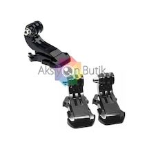 Sjcam Xiaomi Yi Eken Soocoo Gopro Uyumlu J-hook Açılı Bağlantı Ap