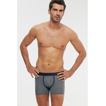 Kom Levi 2'Li Erkek Boxer Pamuk-Micro