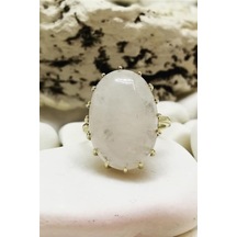 Malaga Milky Quartz Yüzük - Ak717