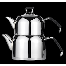 Saphire Saphire Orta Boy Çaydanlık Siyah Silikon S Gri