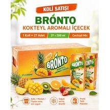 Kokteyl Aromalı İçecek 200 Ml X 27 Adet Koli
