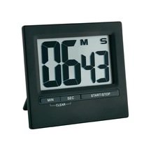 Dostmann Elektronik Zamanlayıcı, Siyah, L 84 X B 16 40 X H 77 Mm