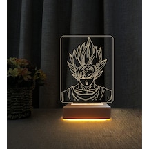 Dragon Ball- Goku Lamba 3d Led Masa Lambası