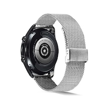 Undeplus Mi Band 7 İle Uyumlu Kordon Metal Band 06 Açık Mavi