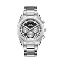Slazenger Sl.09.2554.2.01 Quartz Çelik Gri Siyah Kadran 42 Mm Erkek Kol Saati Gri