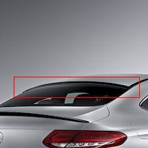 Mercedes W205 Coupe Cam Üstü Spoiler 2015+ Boyasız