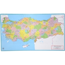 Lcsh001 Laço Siyasi Harita Çerçeveli Puzzle