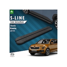S-dizayn Skoda Kamiq S-line Siyah Yan Basamak 183 Cm 2019 Üzeri A+ Kalite