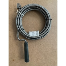 Dmr 9mm Kalın Çelik Lavabo Wc Açıcı Tel Banyo Borusu Gider Açma Teli 5mt