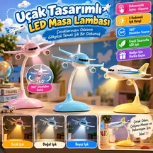 Dokunmatik 3 Kademeli Çocuk Odası Çalışma Lambası Çok Renkli