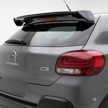 Citroen C3 2017-2024 Üniversal Spoiler Boyasız Plastik