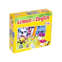 Ca Games Puzzle 60 Parça Limon İle Zeytin 5096
