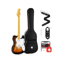 Donner DJC-1000S TL Thinline F Hole Elektro Gitar Paketi (Sunburs