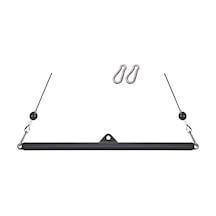 100 Cm Cable Crossover Bar - Dap Barı - Lat Pulldown - Triceps Bar - Çift Kancalı Düz Bar