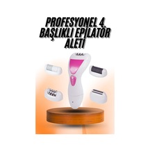 4 Başlıklı Bakım Cihazı Epilatör Tüy Alma Makinesi Topuk Törpüsü Mh-hs4256-0606