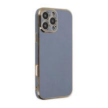 Apple iPhone Uyumlu,  16 Pro Kılıf Volet Silikon - Mavi
