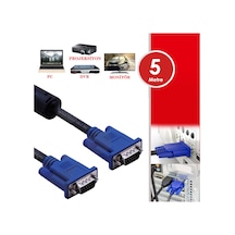 5 Metre Vga Kablosu Ekran Lcd Monitör Bağlanti Kablosu