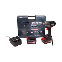 Grangos GCW25-F2 20V 5 Ah Çift Akülü Somun Sıkma Sökme 1/2 600 Nm
