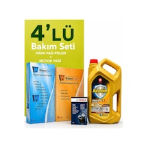 Bosch-waben Skoda Fabia 1.0 Tsi Filtre Bakım Seti-texaco 5w30 5 Lt 2020-2024 3 Lü