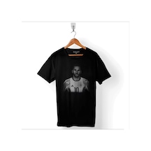 The King Leo Lionel Messi Barcelona Forma Beyaz Baskılı Tişört Unisex T-shirt 001