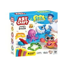 03684 Art Craft Deniz Hayvanları Hamur Set 200 Gr