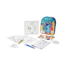 Disney Stitch Sırt Çantalı Boyama Ve Çizim Seti