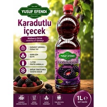 Yusuf Efendi Karadut 1l Ferahlatıcı Karadut Aromalı Gazsız İçecek
