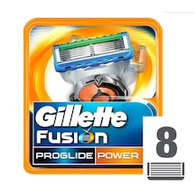 Gillette Fusion Proglide Power Yedek Tıraş Bıçağı Karton Paket 8'li