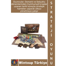 Oyun Eğitici Osmanlı Selçuklu Cumhuriyet Türk Tarihi Eskitme Görünümlü Strateji Oyunu Hilal Hattı