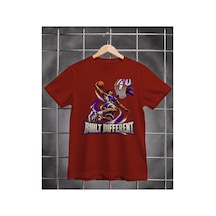 Segungear Builtdifferent Erkek Regular Fit Baskılı Spor Tişört Bordo - 933732552 Bordo