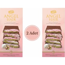 Bolçi Angel Hair Antep Fıstık Dolgulu Ve Pişmaniyeli Sütlü Çikolata 170 G 2 Adet