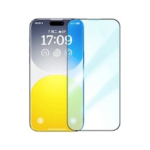 Baseus İphone 15 Full Koruma Anti Mavi Işık Tempered Cam Ekran Koruyucu- 5775 Mh-hs0824-4811