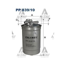 Filtron 1h0127401c Yakıt Filtresi Mazot Transporter T4 / Caddy / Golf3