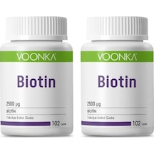 Voonka Biotin 102 Tablet 2 Adet