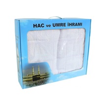 İhram - Hac Ve Umre İhramı - Pamuk İhram - Mikro Koton İhram (550809602) Beyaz