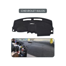 Chevrolet Kalos Torpido Koruma Halısı Gri Kenar