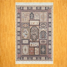 Minyatür 200 X 300 İran İpek Halı Gri
