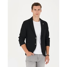 Pierre Cardin Siyah Ekstra Slim Fit Blazer Ceket