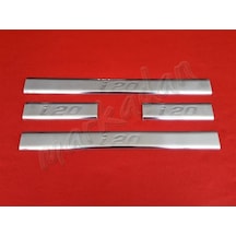 Markadan Hyundai I20 Krom Kapı Eşiği 2008-2014 4 Parça Paslanmaz