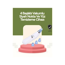 Usb Destekli 4 Başlıklı Siyah Nokta Vakum Cihazı - Gözenek Temizleyici Ve Cilt Yenileyici Bakım Aleti 95787980