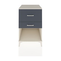 Kronos Komodin 2 Çekmeceli 60x59x96 Aytaşı-antrasit Aytaşı